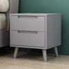 Nordic All Solid Wood Bedside Table Simple Modern Packaging Simple Bedroom Storage Cabine