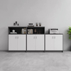 File Cabinet Low Cabinet High And Low Combination Archive Cabinet Modern Wooden Office Si 