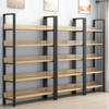 Study Floor Bookshelf Multi-layer Display Shelf Living Room Storage Locker Shelf Office C